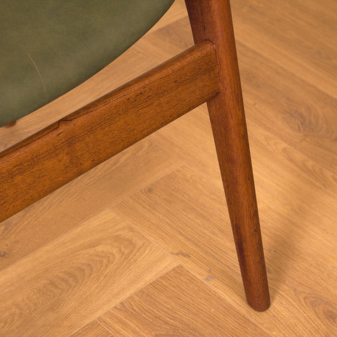 Danish dining chairs in teak