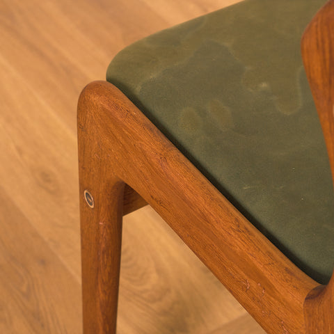 Danish dining chairs in teak