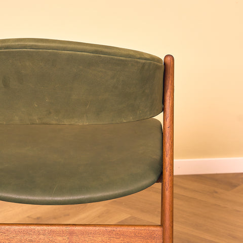 Danish dining chairs in teak