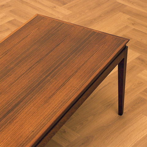 H.W. Klein Rosewood Coffee Table with Pull-Out Tray