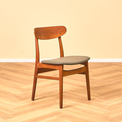 Danish dining chairs in teak
