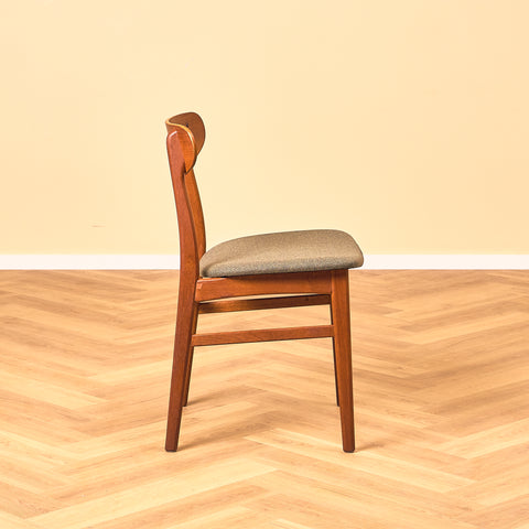 Danish dining chairs in teak