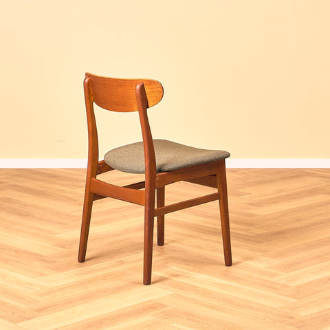 Danish dining chairs in teak