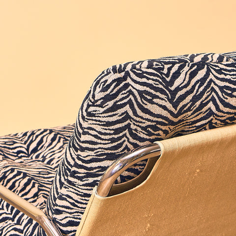 Swedish armchairs in chrome, model 'Klav' by Gillis Lundgren for IKEA