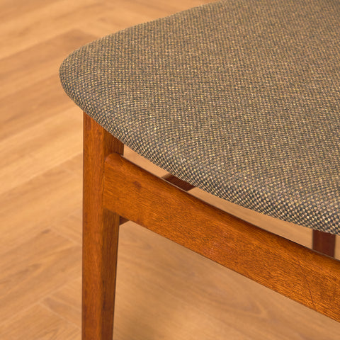 Danish dining chairs in teak