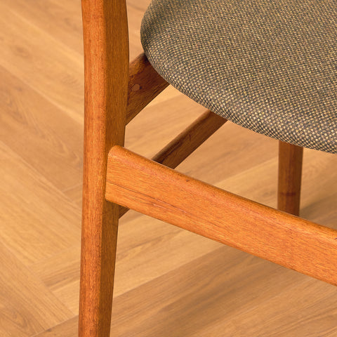 Danish dining chairs in teak