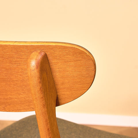 Danish dining chairs in teak