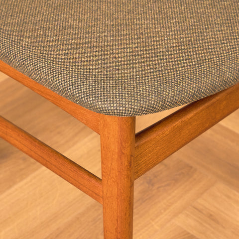 Danish dining chairs in teak