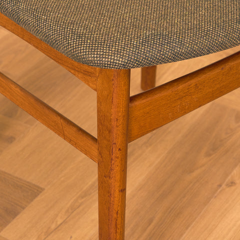 Danish dining chairs in teak
