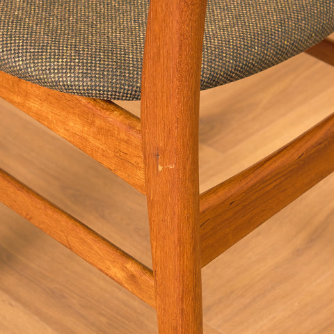 Danish dining chairs in teak