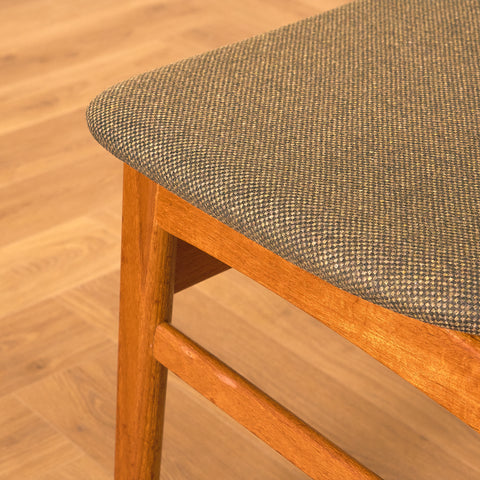 Danish dining chairs in teak