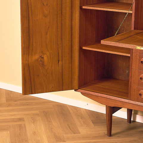 Danish highboard in teak