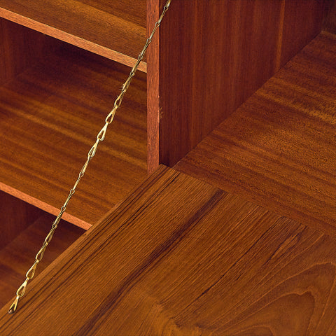 Danish highboard in teak