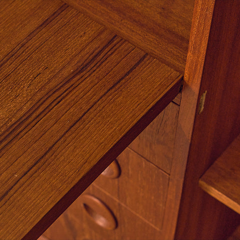 Danish highboard in teak