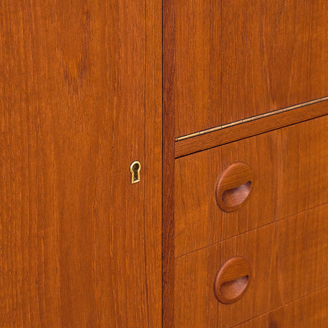 Danish highboard in teak