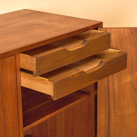 Danish highboard in teak