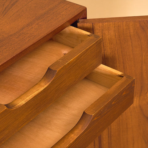 Danish highboard in teak
