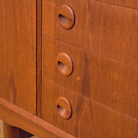 Danish highboard in teak