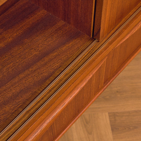 Danish highboard in teak by E.W. Bach for Sejling Stolfabrik