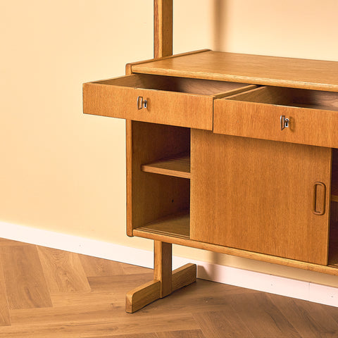 IKEA Contour I Oak Bookshelf