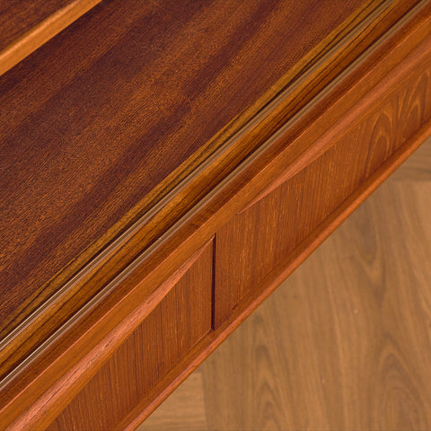 Danish highboard in teak by E.W. Bach for Sejling Stolfabrik