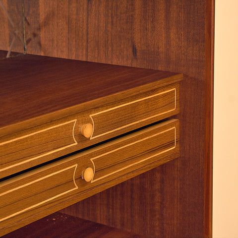 Danish highboard in teak by E.W. Bach for Sejling Stolfabrik