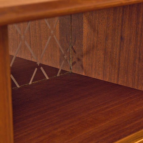 Danish highboard in teak by E.W. Bach for Sejling Stolfabrik