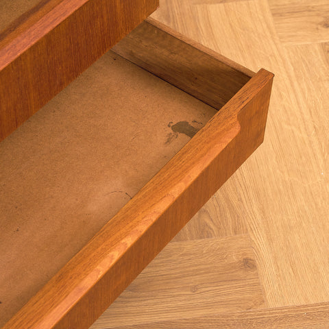 Danish chest of drawers in teak