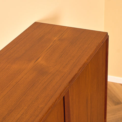 Danish highboard in teak by E.W. Bach for Sejling Stolfabrik