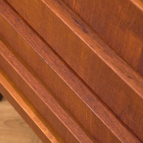 Danish chest of drawers in teak