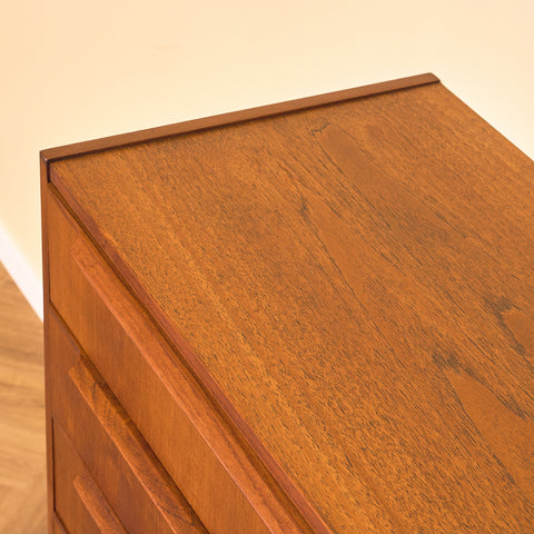 Danish chest of drawers in teak