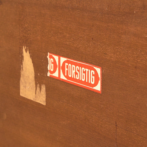 Danish highboard in teak by E.W. Bach for Sejling Stolfabrik