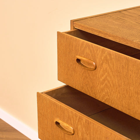 Swedish chest of drawers in oak