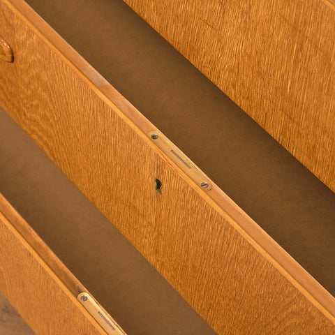 Swedish chest of drawers in oak