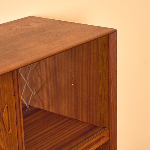 Danish highboard in teak, by Clauson & Son for Silkeborg