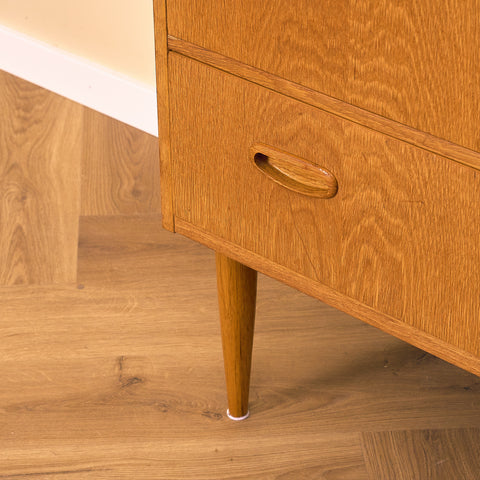 Swedish chest of drawers in oak