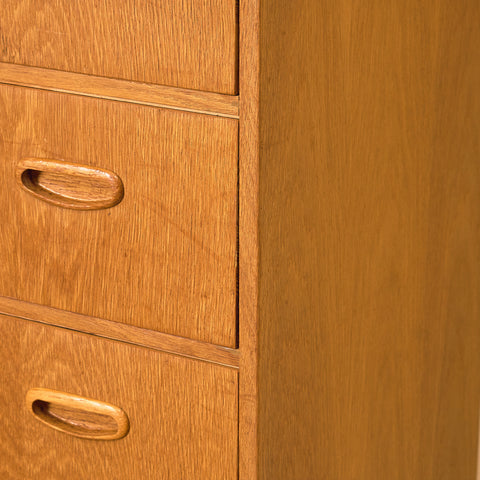 Swedish chest of drawers in oak