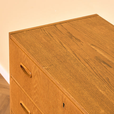 Swedish chest of drawers in oak