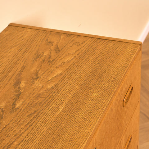 Swedish chest of drawers in oak