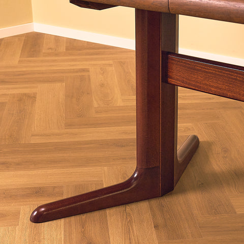Skovby Mahogany Dining Table, Compact Model