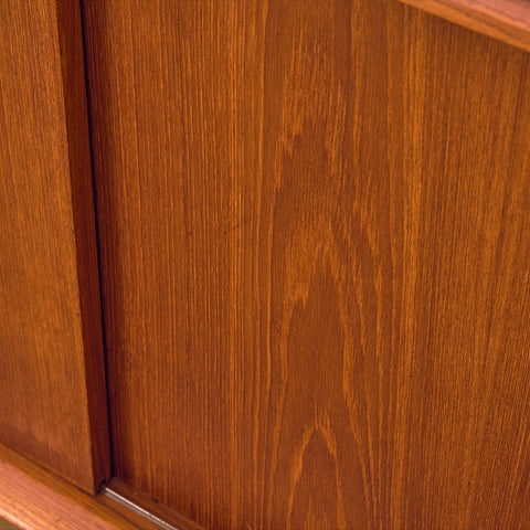 Danish highboard in teak, by Clauson & Son for Silkeborg