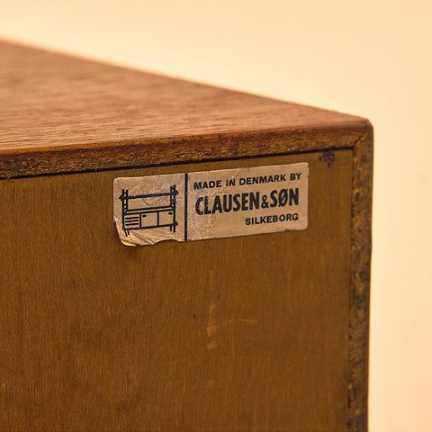 Danish highboard in teak, by Clauson & Son for Silkeborg