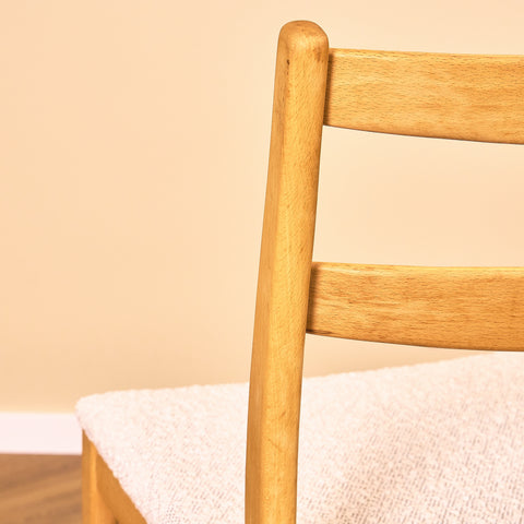 Swedish dining chairs in beech