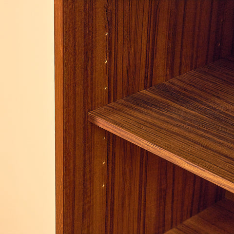 Danish small highboard in teak