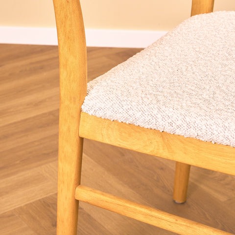 Swedish dining chairs in beech