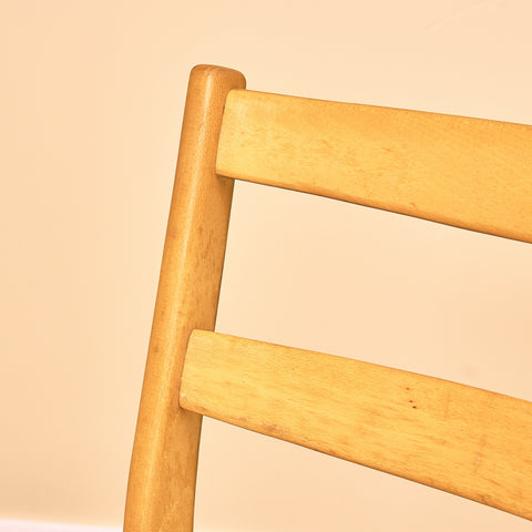 Swedish dining chairs in beech