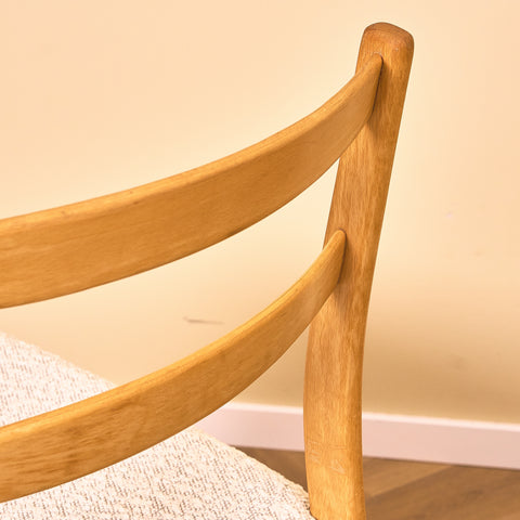 Swedish dining chairs in beech