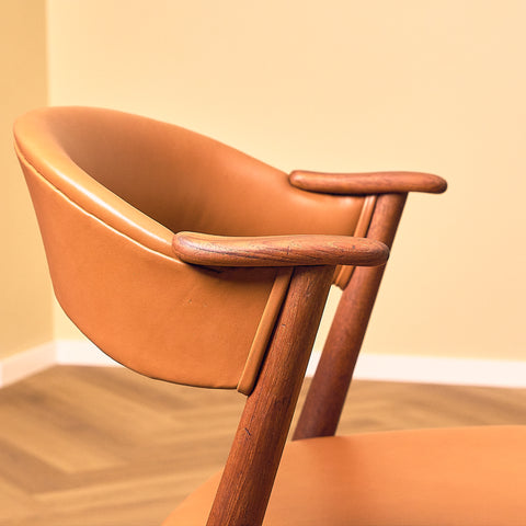 Teak Dining Chair Model 32 by Kai Kristiansen for Korup Stolefabrik