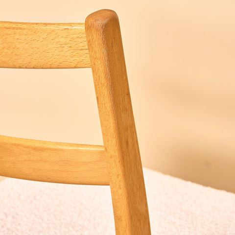 Swedish dining chairs in beech