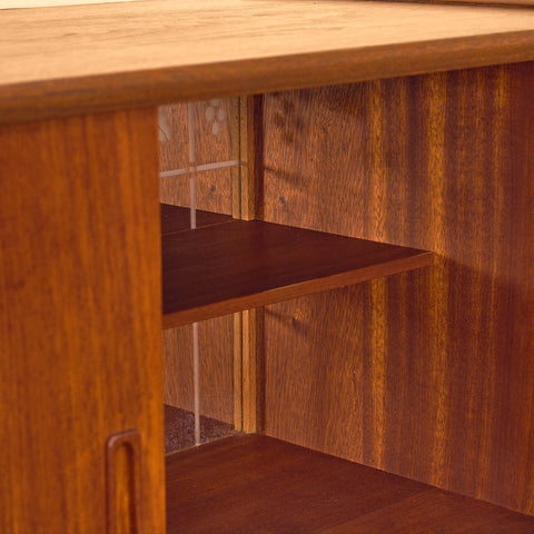 Danish highboard in teak